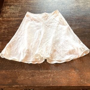 Banana Linen Skirt